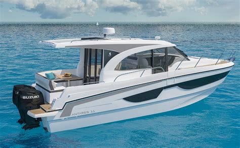 The Flagship Of The Fleet Beneteau Antares 11 Is A Large Outboard Cruiser