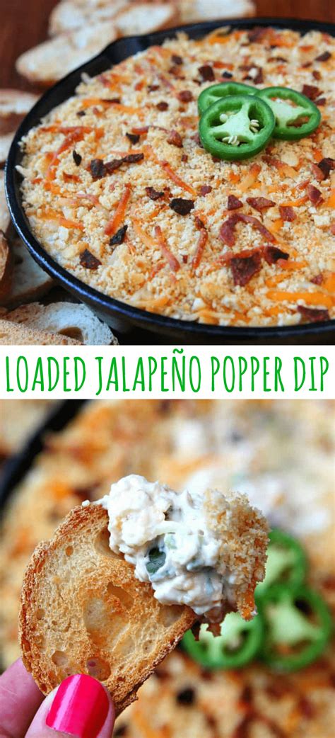Loaded Jalapeno Popper Dip Recipe The Only Appetizer Recipe You Need