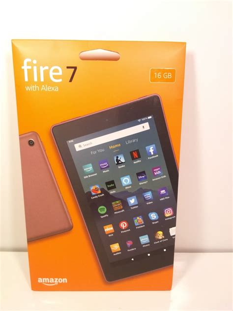 Amazon Fire 7 Tablet With Alexa 7 Display 16 Gb 9th Generation Plum