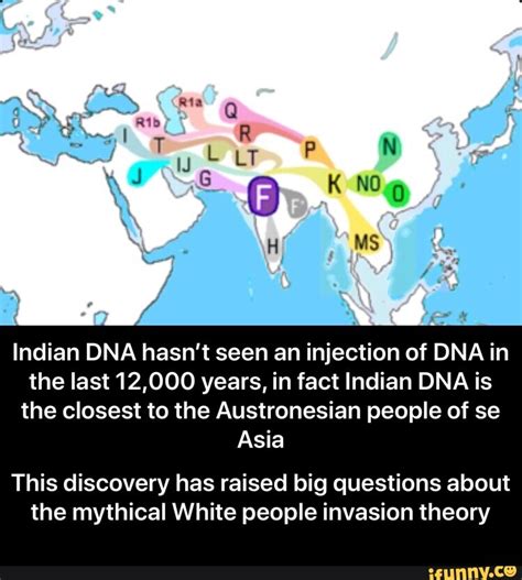 Indian Dna Hasnt Seen An Injection Of Dna In The Last 12000 Years In