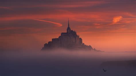Mont Saint Michel Normandy France Hd Travel Wallpapers Hd Wallpapers