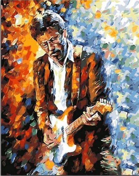 Eric Clapton People Paint By Number Paint By Numbers For Adult