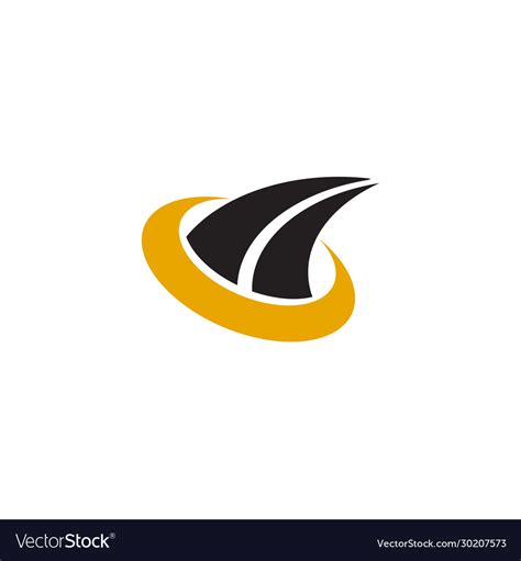 Road Construction Company Logo Design Template Vector Image
