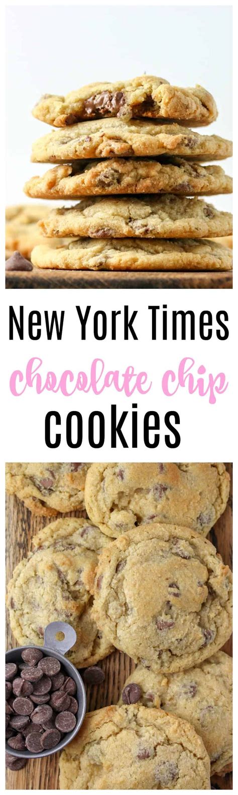 Our classic, perfect chocolate chip cookies have a tinge of caramel flavor and are studded with chocolate goodness. New York Times Chocolate Chip Cookies | Recipe | Chocolate chip cookies, Delicious cookie ...