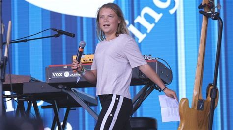 Greta Thunberg Delivers A Climate Warning At Glastonbury Bbc News