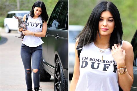 Say What Kylie Jenner Calls Herself A DUFF Page Six Fashion The