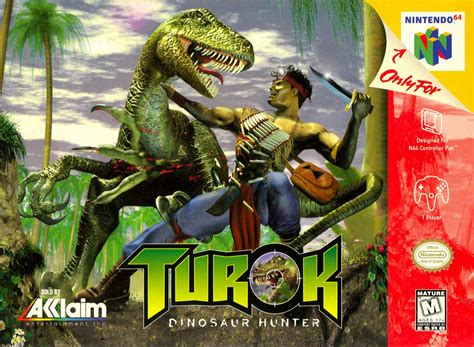イムジャパ 新春セールTurok Dinosaur Hunter中古美品N64北米版 レトロゲー