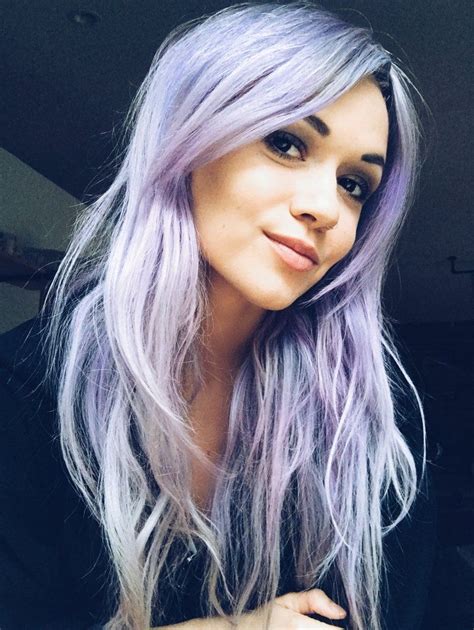 Purple haze can be used to dye your hair a bright purple color, while their raspberry beret color is a deeper burgundy shade. How I Dye My Hair Pastel | Light purple hair, Holographic ...