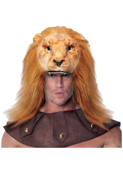 Lion Head Piece Hats