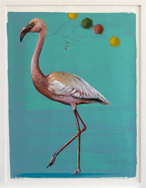 Bild Serie Die Gabe Flamingo 2023 Unikat Von Lezzueck Coosemans Kaufen Kunsthaus Artes