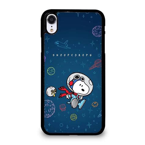 Snoopy Drops Astronaut Iphone Xr Case
