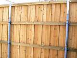 Wood Fence Height Extension