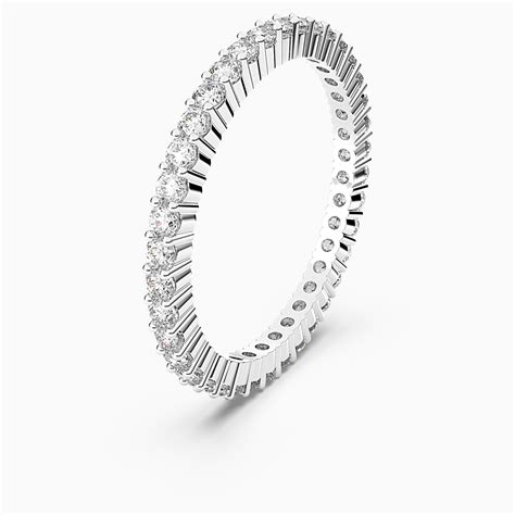 Vittore Ring White Rhodium Plating