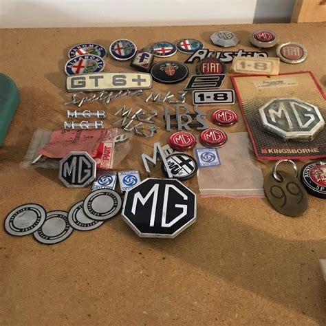 Lot 247 Foreign Car Emblems And More