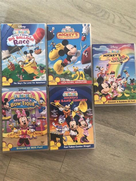 Disney Mickey Mouse Clubhouse Dvds Hobbies Toys Music Media Cds