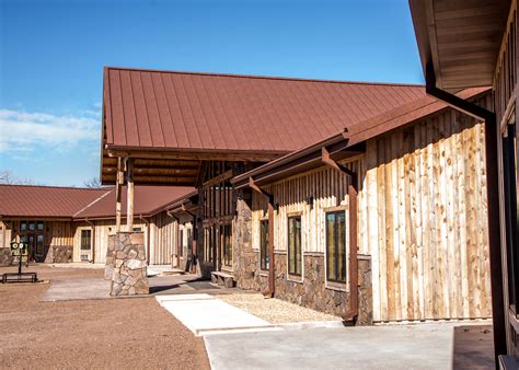 Cmgs Western Rust Completes This Rustic Ranch Coated Metals Group