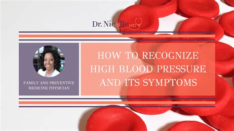 How To Recognize High Blood Pressure And Its Symptoms Dr Nicolle