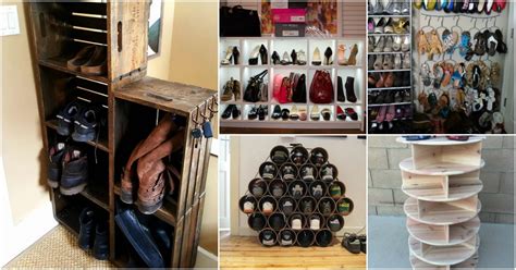 20 Outrageously Simple Diy Shoe Racks And Organizers Youll Want To