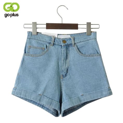 Goplus High Waist Denim Shorts For Women Vintage Sexy Brand Shorts Jeans Women Denim Shorts