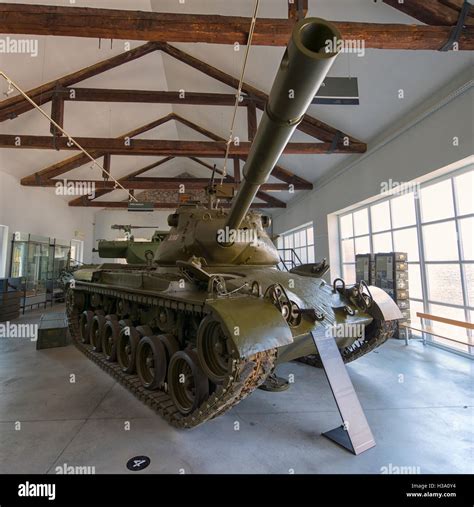 M47 Patton Medium Tank At Military History Park In Pivka Slovenia