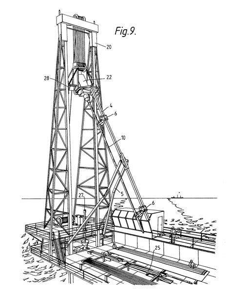 Oil Rig Coloring Pages