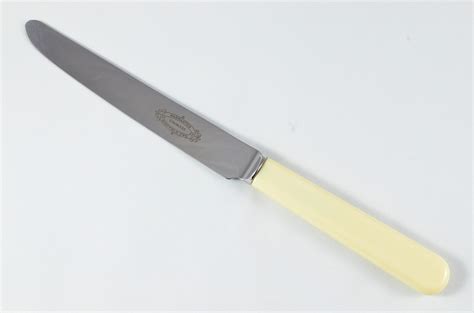 New Fantastic Genuine Cream Handle Table Knife Mirrored Finish Made In