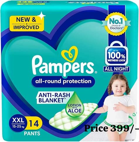Pampers Disposable Baby Diapers Xxl 14s At Rs 399pack Baby Diapers