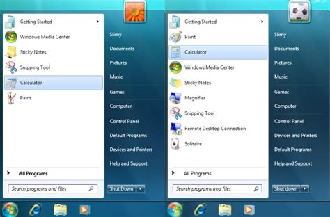 Side By Side Ui Changes From Windows 7 Beta To Build 7057 Ars Technica