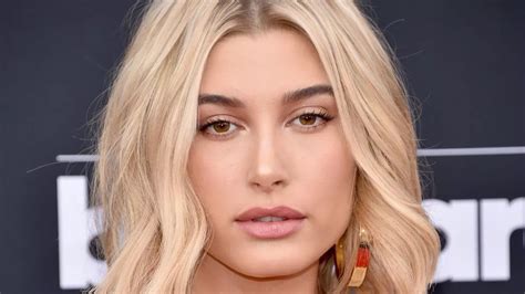 hailey baldwin sparks pregnancy rumour with cute little me throwback pic mirror online