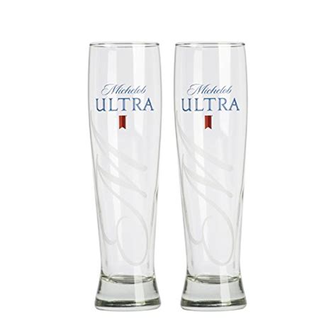 Michelob Ultra Pilsner Glass Altitude Pilsner 16oz Clear Pricepulse