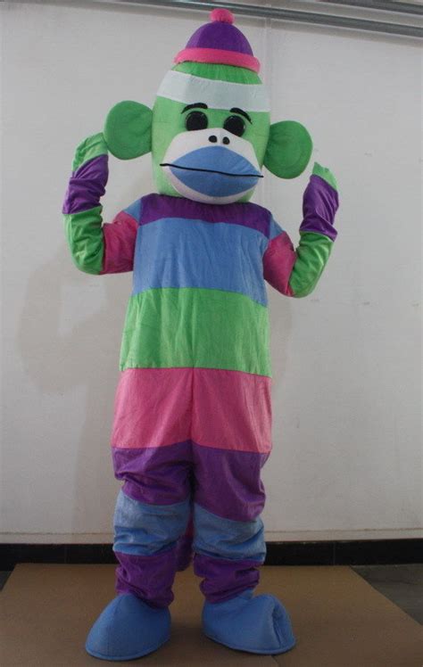 Hot Sale Professional Monkey Mascot Costume Adult Size Fancy Dress New