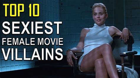 Top 10 Sexiest Female Movie Villains Ever YouTube