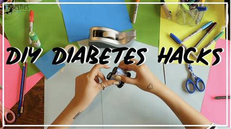 Diy Diabetes Hacks Type 1 Diabetes Youtube