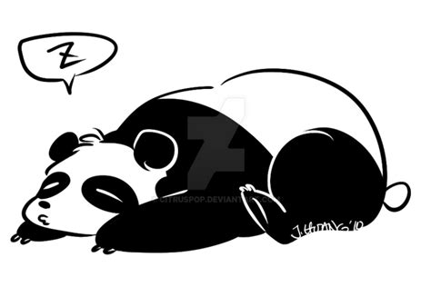 Sleeping Panda By Citruspop On Deviantart