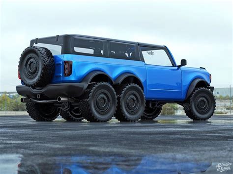 Ford bronco specs & features. 2021 Ford Bronco "6x6" Looks Like a Dune Blaster ...