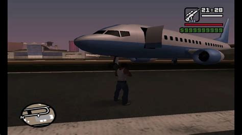 Gta San Andreas Minigun Locations How To Drive Huge Passenger Plane