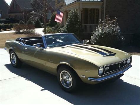 Ash Gold 1968 Camaro Paint Cross Reference