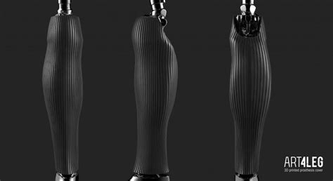 Art4leg Unveils Custom 3d Printed Prosthetic Leg Covers
