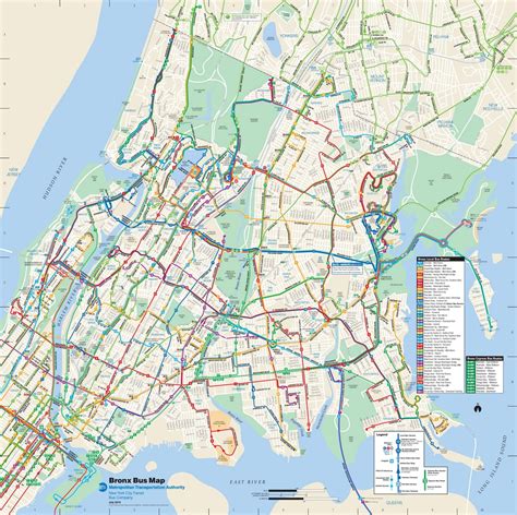 Bronx Bus Map Mta New York City Transit Map Collections Off