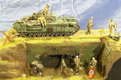1 35 Tank Workshop Diorama