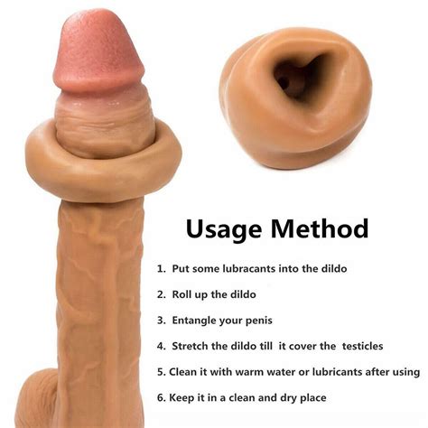 Male Penis Sleeve Condom Cock Girth Enlarger Enhancer Extension