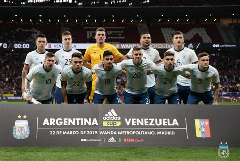 On Pitch Adidas Argentina 2019 Copa America Home Kit Footy Headlines