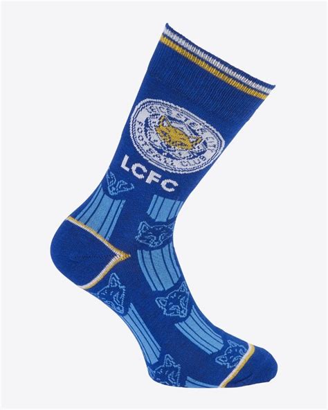 Leicester City 23 24 Home Kit Socks