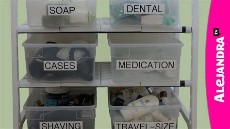 This medicine cabinet became much more functional with the addition of three mason jars. Bathroom Cabinet Organization Tips - YouTube