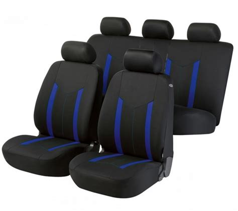 Fits cars, trucks, and suvs. Toyota RAV4, seat covers, black, blue, complete set ...