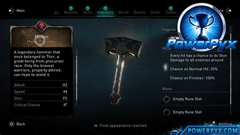 Assassin S Creed Valhalla How To Get Mjolnir Thor S Hammer Full
