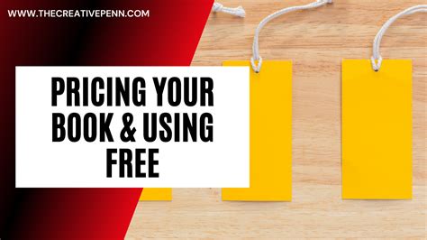 Pricing Books And The Use Of Free The Creative Penn