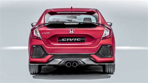 Honda Unveils 10th Generation Civic Hatchback Overdrive