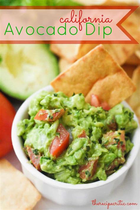 California Avocado Dip The Recipe Critic