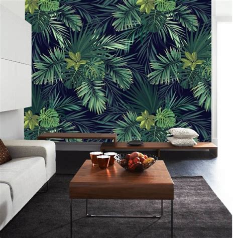 Removable Tropical Wallpaper Peel And Stick Wall Mural
